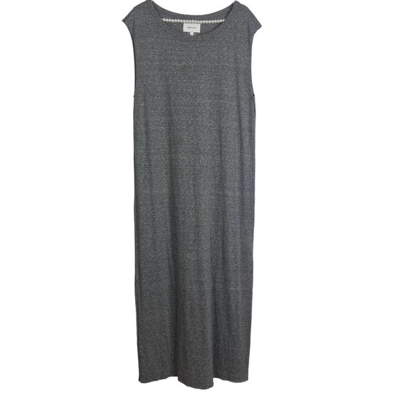 Current/Elliott Gray Sleeveless Maxi Dress SZ 3 - Picture 1 of 8